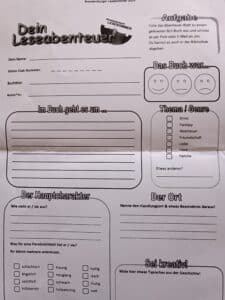 Lesezettel Brandenburger Lesesommer